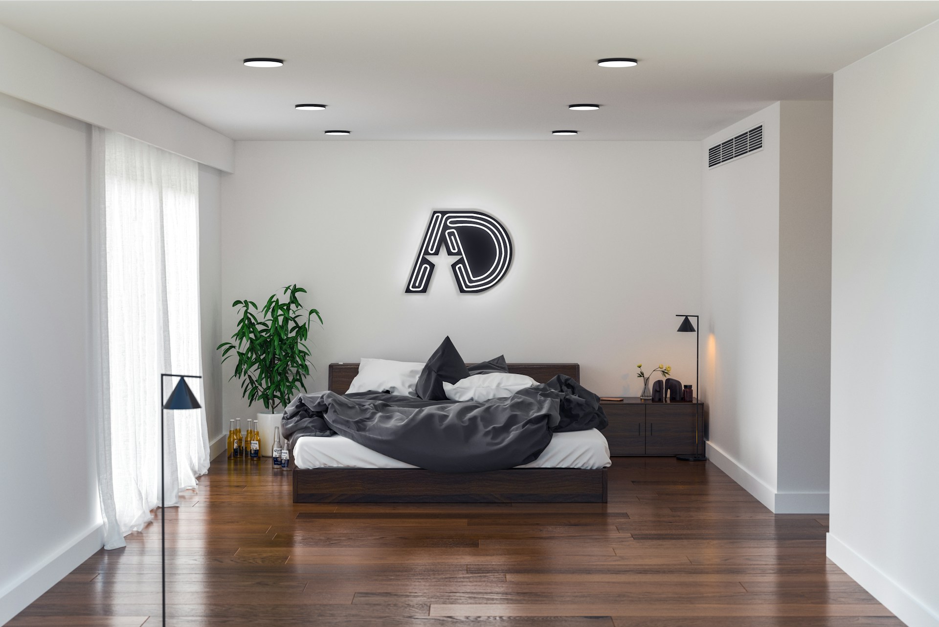 Welke interieurkleuren passen het beste bij betonlook en visgraat PVC vloeren?